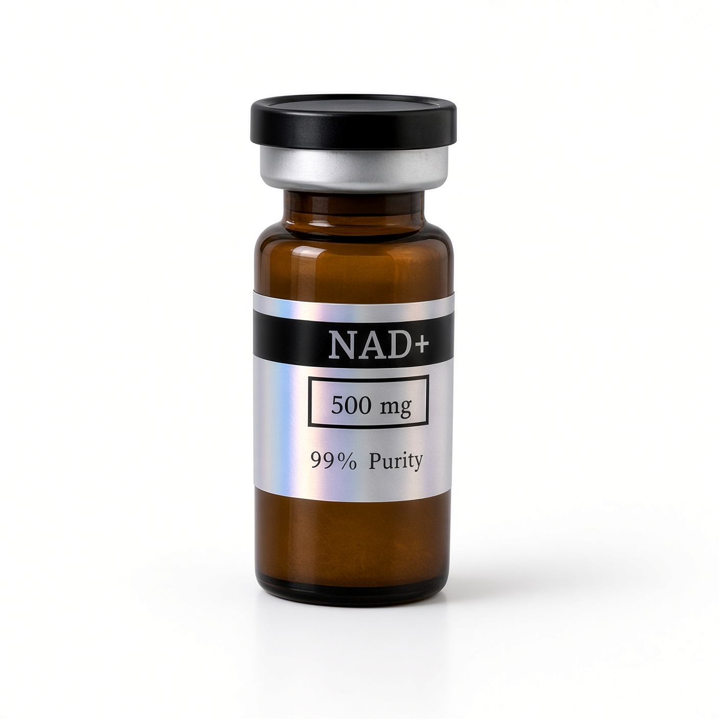 NAD+ 500 mg research vial